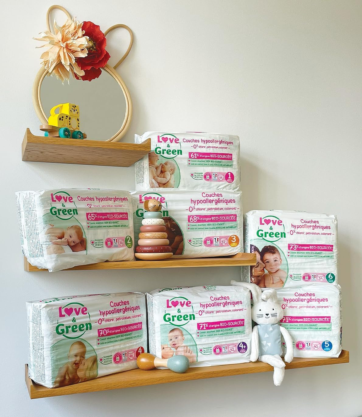 Hypoallergena blöjor för spädbarn