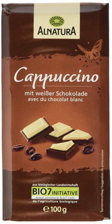 Ekologisk choklad fylld med cappuccino, 100g