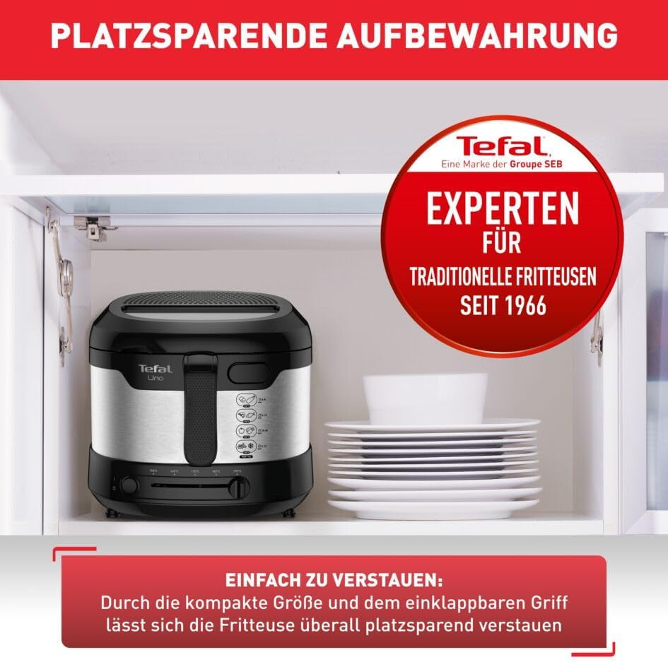 Fritös Tefal Uno M FF215D, 1470 Watt, kapacitet: 1 kg Naty Shop Appliances