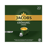 Kaffeekapseln Lungo Classico, Intensität 6 av 12, 10 x 20 Getränke & Kaffeekapseln Krönung Crema, 200 Nespresso-kompatibla Kapseln, 10er Pack, 10 x 20 Getränke, 1040 g