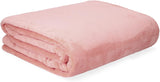 HOMLA Fluffig och varmröd fleecefilt - för soffa och säng Bekväm filt Sofffilt Vardagsrumsfilt - lättskött 150 X 200 cm Rosa Sängar och filtar Besuche den HOMLA-Store Rosa Polyesterröd 150X200 Cm