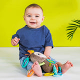 Bright Starts barnvagnsleksak, sengångare - med skallra, spegel och taggieslingor Bebe Toys Naty Shop