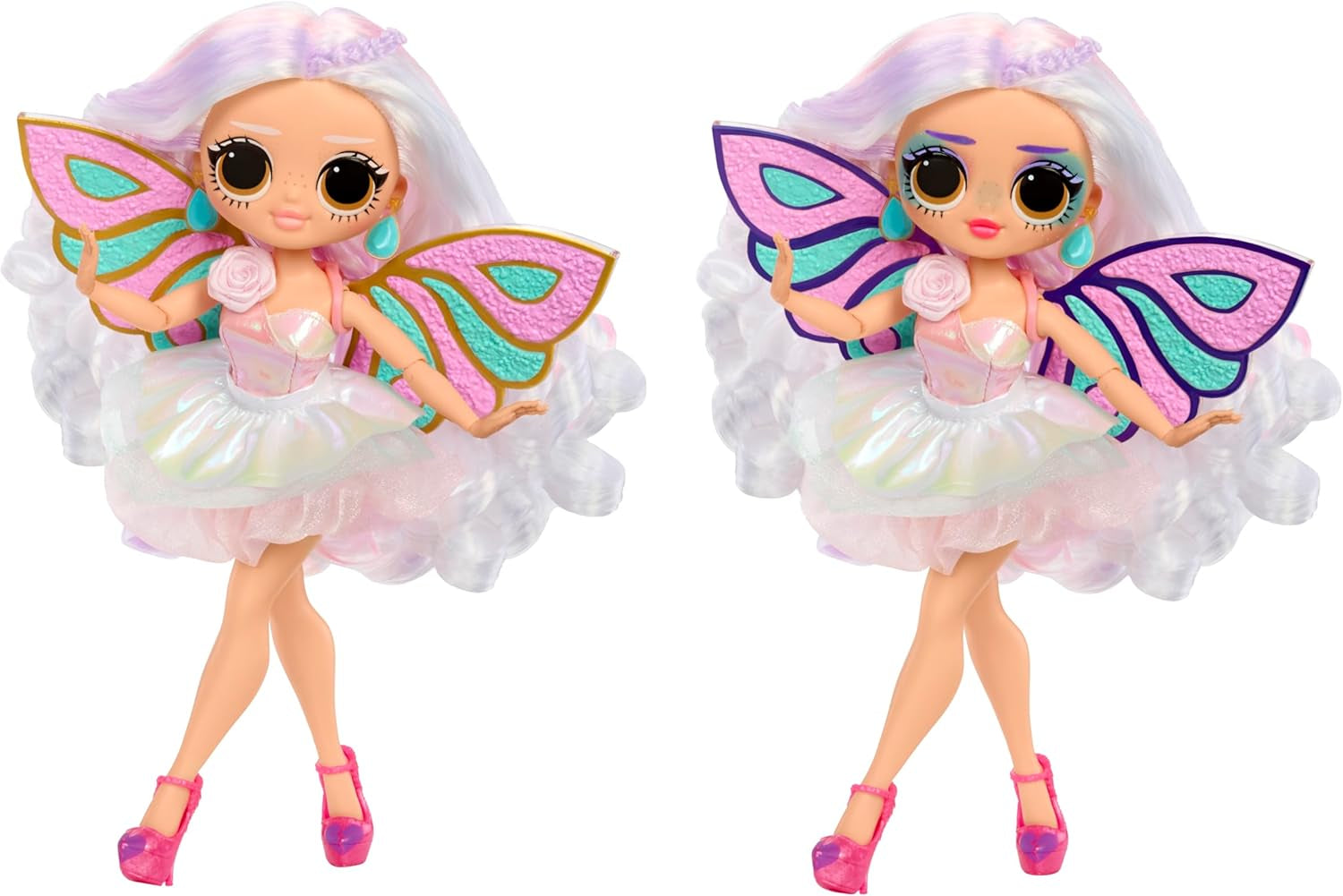 LOL Överraskning! OMG Eye Spy Series - Fairy - Innehåller 1 docka med outfit och tillbehör, pussellösning och överraskningsupptäckt, 4 samlardockor