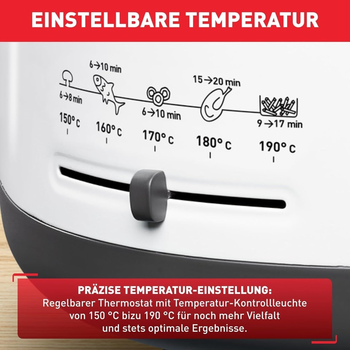 Tefal FF1631 Filtra One fritös, 1 900 W, Kapacitet 1,2 kg Hushållsapparater Naty Shop