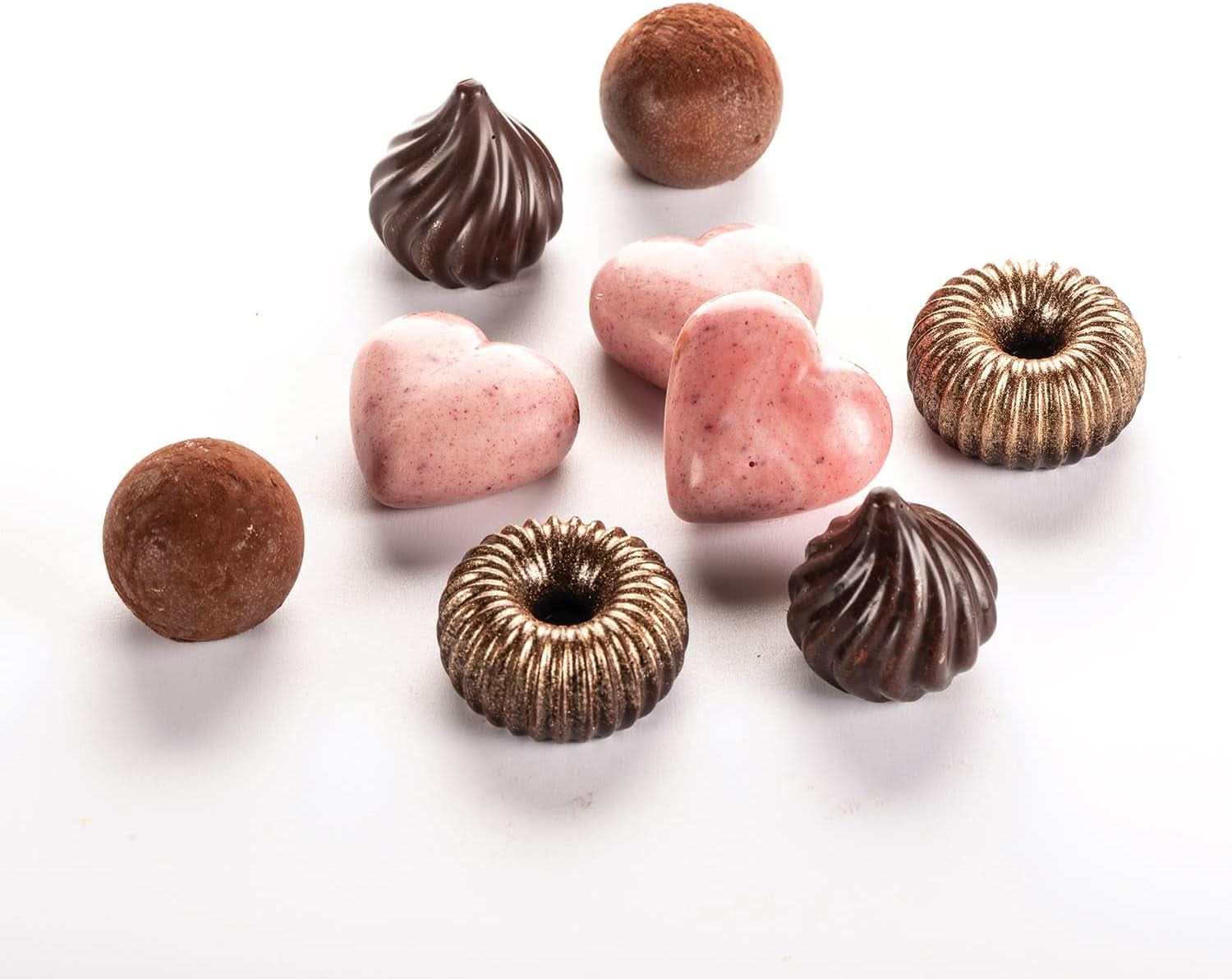 Silikomart 199384, 3D Chokladform Kök Flame Naty Shop