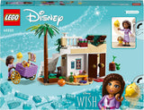 LEGO 43223 Disney Wish Asha i Rosas City, Önskefilmset med marknad, Asha Minidocka, Valentino som leksaksget och stjärnfigurer, Present till barn 6 år, Byggset för flickor och pojkar Besuche den LEGO-Store