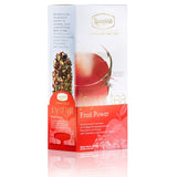 Fruit Power "Joy of Tea" - Fruktte med jordgubbs- och hallonsmak, 15 tepåsar, 54 g