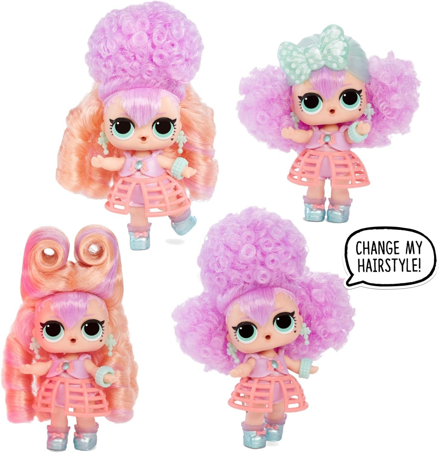 LOL Surprise Collectible Dolls for Girls - Med 15 olika överraskningar och frisyrer - #Hairvibes Dolls