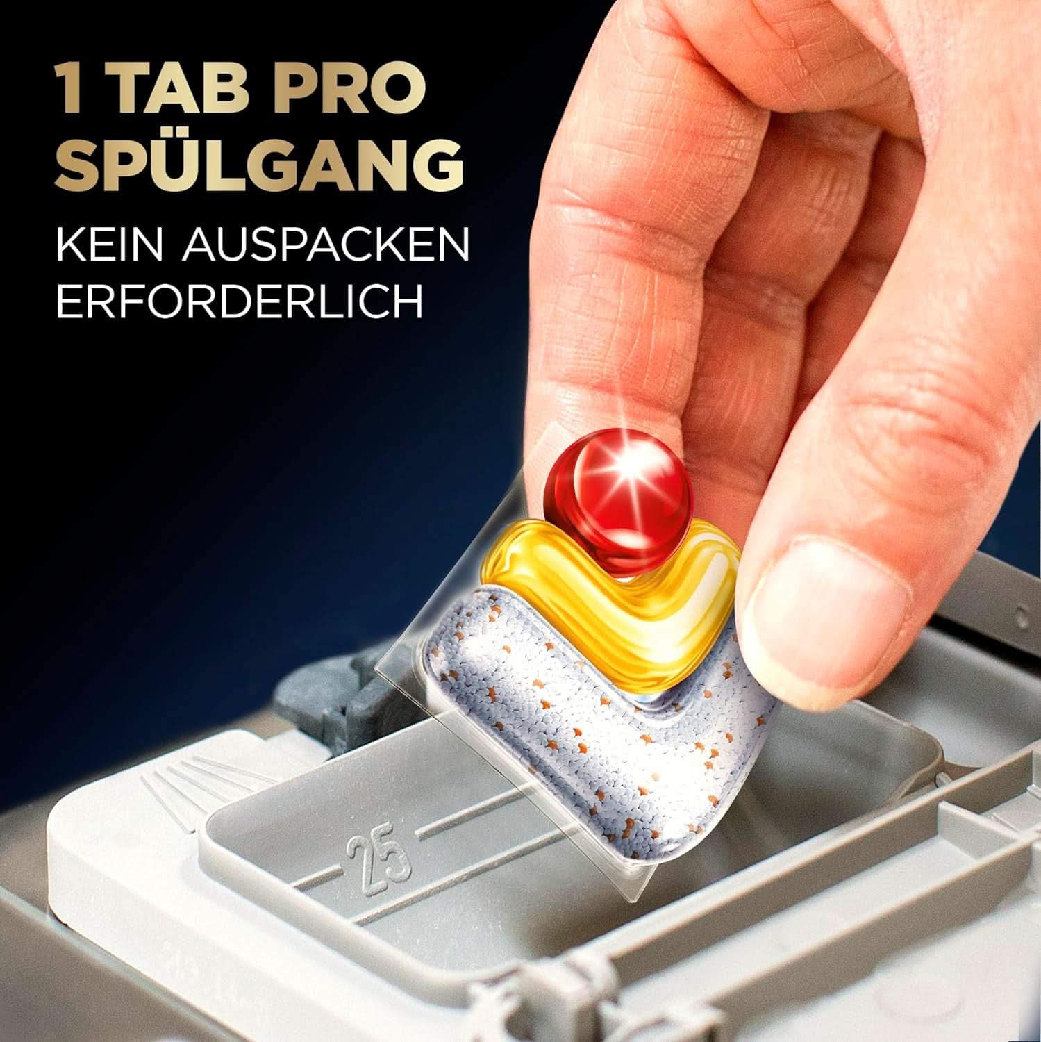Finish Ultimate plus Infinity Shine Citrus Diskmaskin Tabs - Tabletter för diskmaskin, intensiv rengöring - 105 kapslar, citron Naty Shop