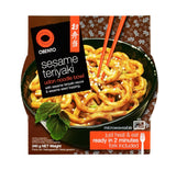 Sesam Teriyaki Udon skål, färdigrätt för mikrovågsugn, 240 g
