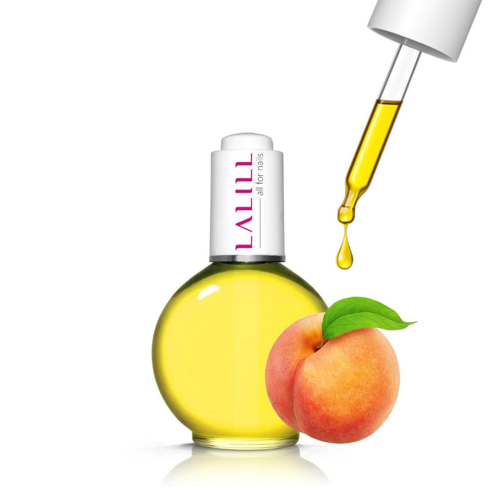 LALILL Nagelbandsolja 75Ml - Himbeere Nagelpflegeöl - Nagelöl Pflege Für Nägel Nagelhaut - SPA Maniküre Nageldesign Hände - Vegansk - Med pipett