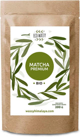 Japanskt Matcha-te, premiumkvalitet, pulver. 100% naturligt. Grönt te-reducerare, kraftfull avgiftning och antioxidant. Renodlad matcha - Ursprung: Japan (100 g)