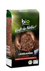 Biocentrala hela linfrön | 7 x 400g ekologiska linfrön | Idealisk för yoghurt, müsli och bröd | Alternativ till psyllium, hampafrön och chiafrön