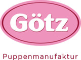 Götz 2027100 Maxy Muffin Fashionisto Doll - 42 cm Baby Doll med sömniga bruna ögon, brunt hår och mjuk kropp - Soft Body Doll i ett set om 8