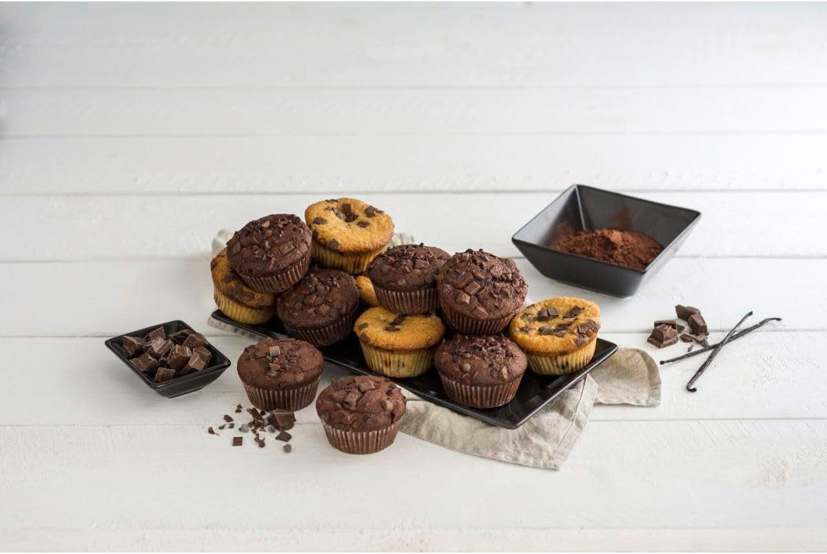 Zenker 6Er Muffinform Black Metallic, 275X190X30 Mm, Teflon Classic Antihaftbeschichtung, Hitzebeständig Bis 230°C, Leichte Reinigung, Ideal Für Köstliche Muffins Formar och bakplåtar Naty Shop