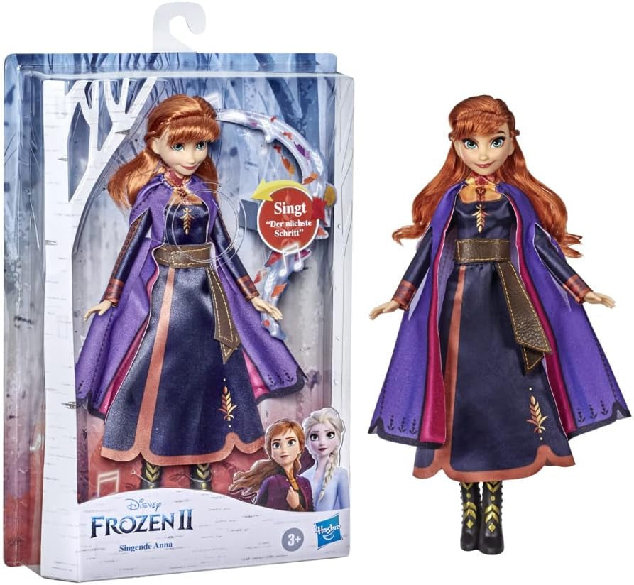 Hasbro Ice Queen Singing Anna Musikdocka i lila klänning till Disneys The Ice Queen 2 Toy for 3 Years Old 57237830 Multicolor Dolls Naty Shop