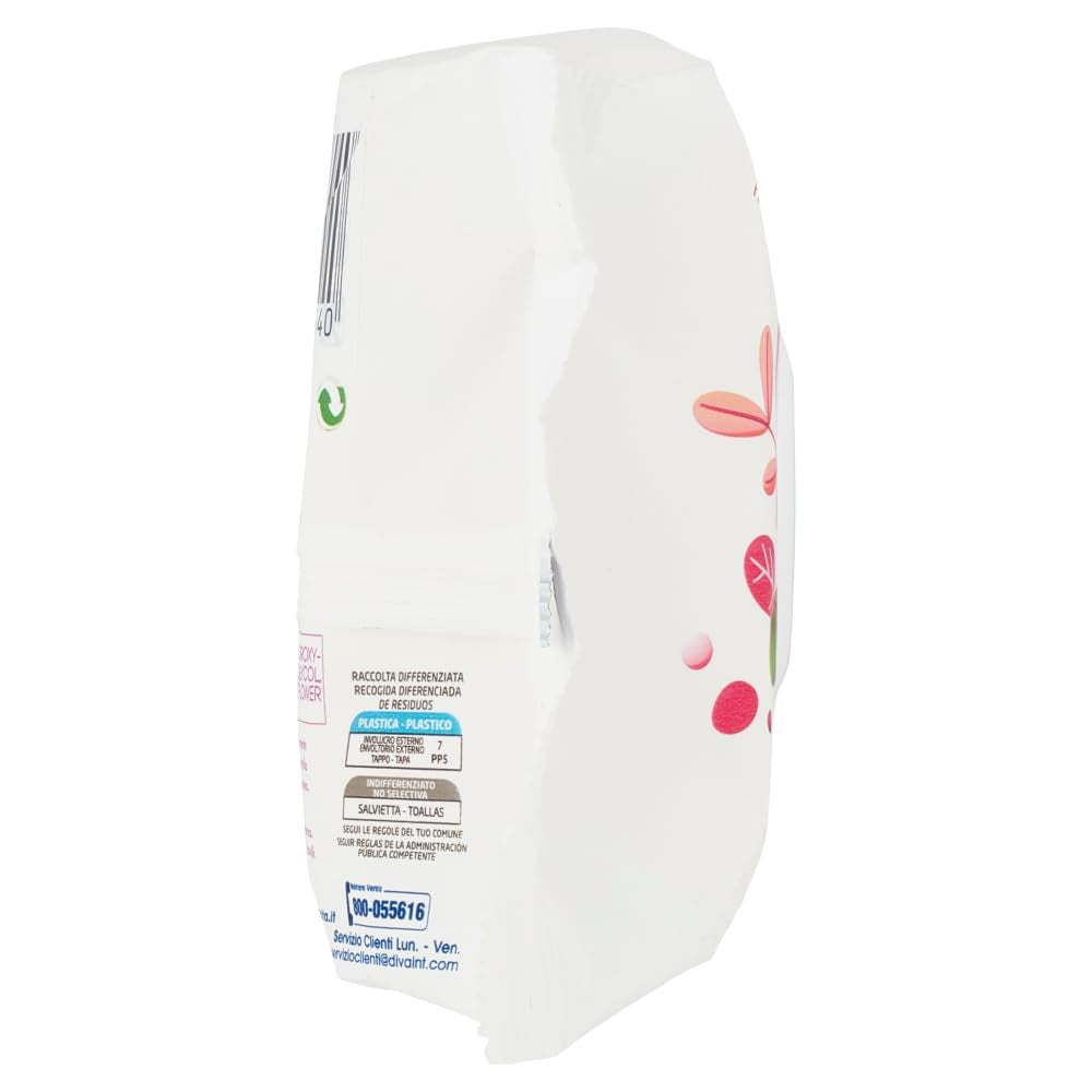 Baby Sensations med lock, 72 våtservetter, rengöringsservetter för personlig vård, unisex, barn