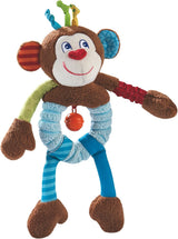 HABA 302999 - Lino apan, plyschleksak med massor av effekter att leka med och upptäcka, leksak för barn från 6 månader Bebe Naty Shop Toys Standardtitel
