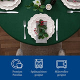 Villeroy & Boch Toy's Delight Royal Classic 8-delad servisset, diskmaskin och mikrovågssäker, vit, tallrikar, 4-personers servisset, julservis, leksaker, premiumporslin