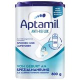 Aptamil Anti-Reflux - Komplett formel från födseln Kosthantering Kräkningar & uppstötningar Babymat Mjölkpulver 1 x 800g