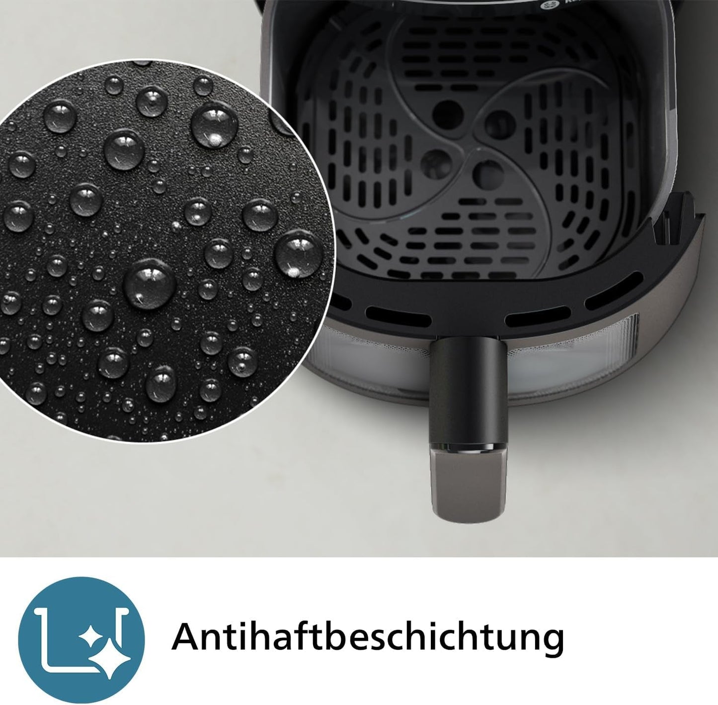 Philips Airfryer 2000 series 4,2L - Digital pekskärm, 13 matlagningsalternativ, 9 förinställda funktioner, Upp till 90 % mindre fett med Rapidair-teknik, effekt 1500W Vitvaror Naty Shop
