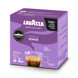 Lavazza, A Modo Mio Soave 256 Kaffeekapseln, für einen leichten och eleganten Espresso mit aromaticschen Noten von Blumen, 100% Arabica, Intensität 5/13, medium Röstung, 16 Packungen mit je 16