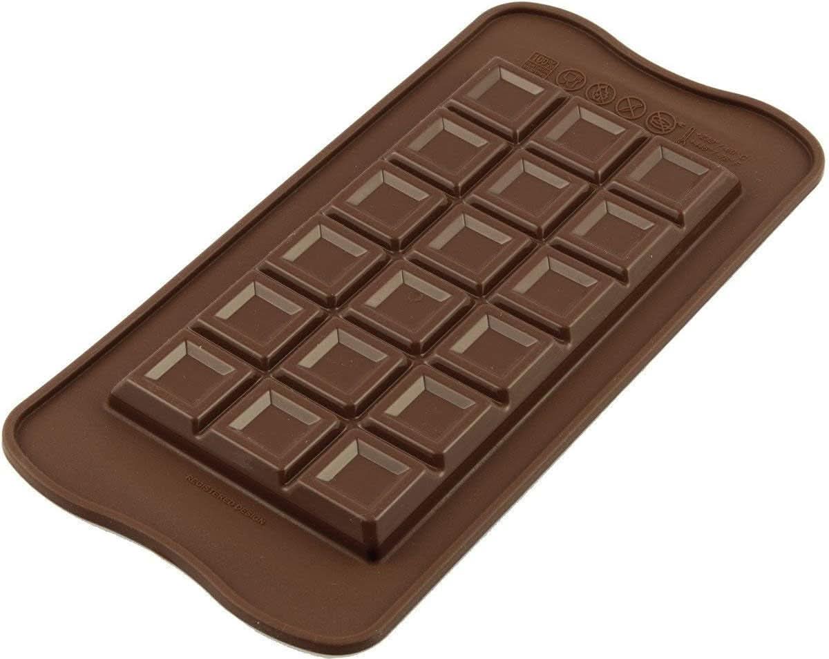 Silikomart 195931, Chokladkaka modell, 11,6 X 7,8 X 10 cm Kitchen Naty Shop