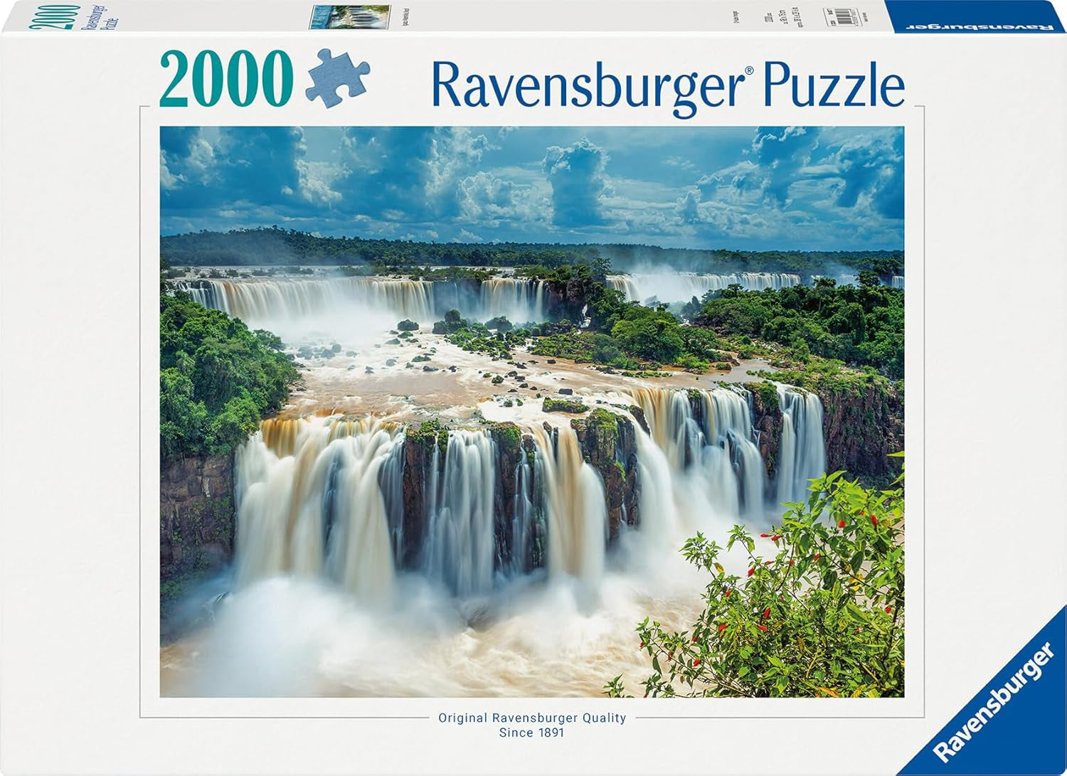 Ravensburger Puzzle 16607 - Iguazu Falls - 2000-bitars pussel för vuxna och barn över 14 Puzzle Naty Shop
