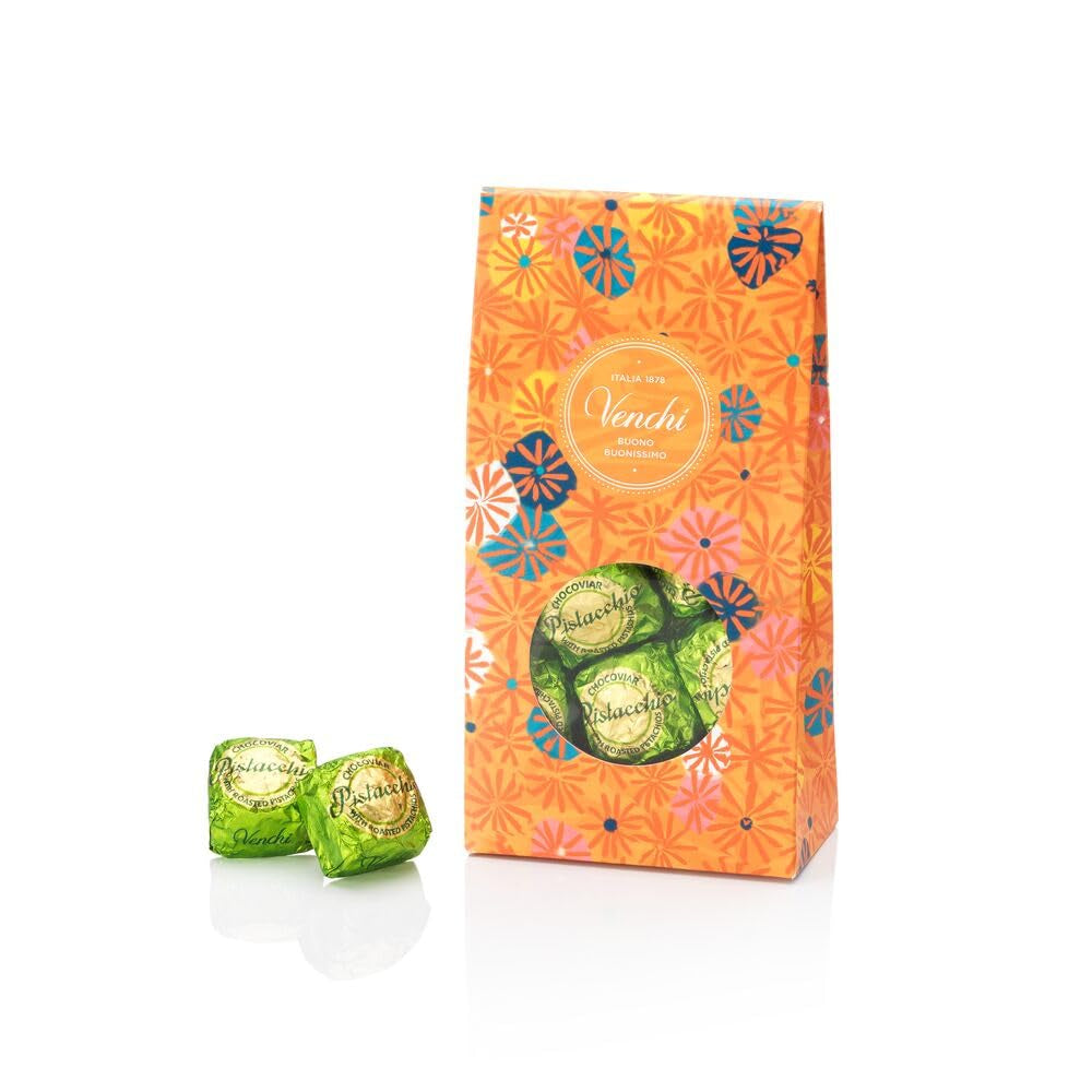 Venchi – Murrine Collection – diverse praliner med pistage, chokobär, 310 gram Naty Shop Standardtitel