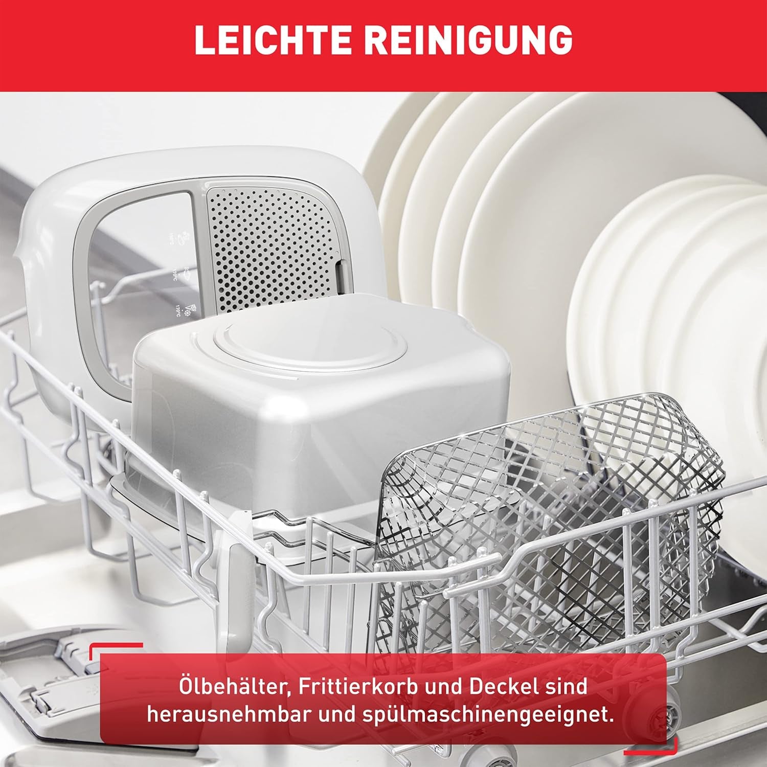 Tefal Super Uno Access fritös, kapacitet 2,2 L, diskmaskinsäkra delar, luktfilter Vitvaror Naty Shop