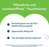 WaterWipes Sensitive+ Hydrating Boost våtservetter, hydratiserande våtservetter, 360 delar (6-pack), 3 i 1 rengöring, vård, hydrat, 99 % aloe vera-vatten, oparfymerade babyservetter