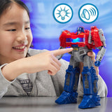 Transformers One Power Flip Optimus Prime (Orion Pax) interaktiv statyett Actionfigurer Naty Shop
