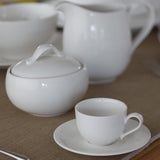 Villeroy & Boch New Cottage Basic askkopp, 450 ml, höjd: 6,5 cm, premiumporslin, vit