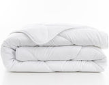 15000000534 Douceur Infinie Quilt, lätt, polyester, vit, vit, 240 X 260 cm Täcken och täcken Naty Shop