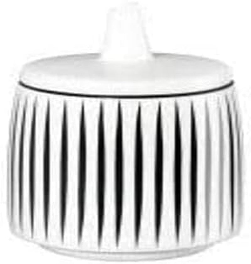 Muga Sugar Shaker Stripes 13 cm, Vit