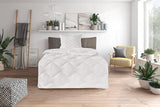 Traumnacht Cozy - Sängset 4 säsonger, 1 X delande täcke 135 X 200 Set och 1 X Kudde 80 X 80 Cm, Øko Tex Certifierad, Vit, Utvecklad i Tyskland, (Pack med 2) Naty Shop Täcken och Täcken Lätt sommarfilt 135 X 200 Set