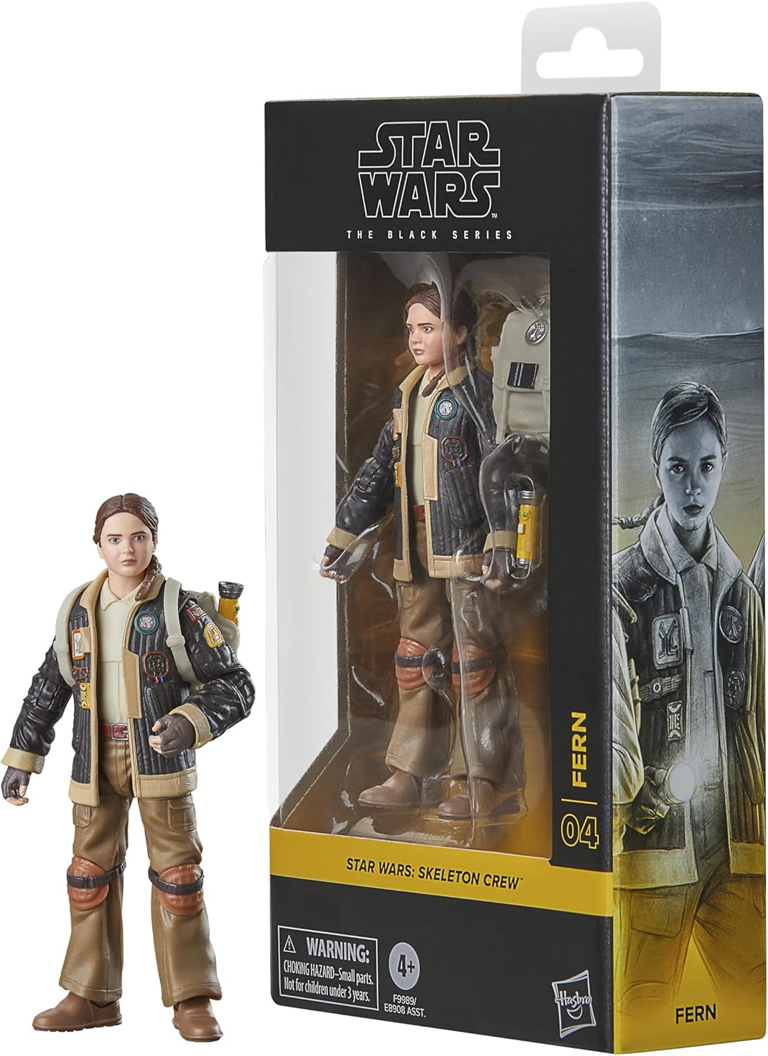 Star Wars Black Series Pirate Captain Brutus (Port Borgo), Skeleton Crew Action Figure (15 Cm) Actionfigurer Naty Shop Remote