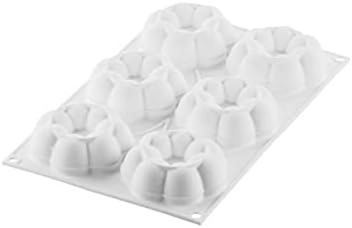 Silikomart, Silicon Tryffel Crown Form Ø 8,2 x H 2,9 cm, 6 hålrum, 90 ml Kitchen Naty Shop