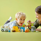 LEGO 10997 DUPLO Disney Musse och vänner Camping Äventyrsset med husbil, kanot och prästkrage Anka Figur, Byggleksak Present för småbarn 2+ år, flickor och pojkar Byggset Besuche den LEGO-Store