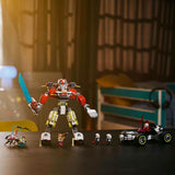 LEGO Dreamzzz Coopers Tiger Mech och Zero'S Hot Rod Car, leksaksbil för barn, present till 9 år gamla pojkar och flickor, 2-i-1 lekset med mek och minifigurer 71497 Byggset Besuche den LEGO-Store