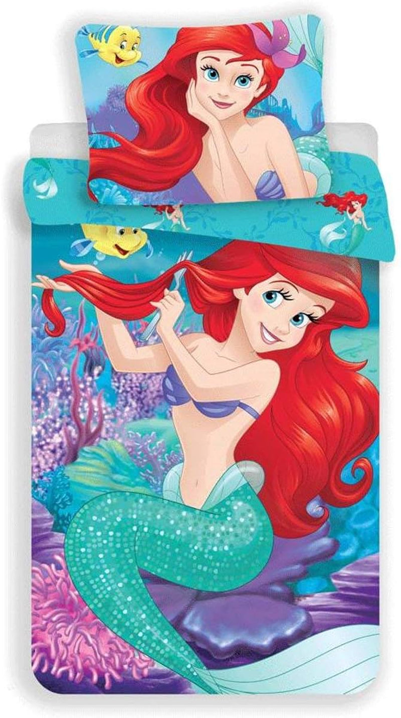 Barnsängkläder med Disney-figurer med dragkedja, bomull Sängkläder - barn Naty Shop Standardtitel