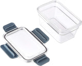 Amazon Basics Tritan keep-fresh burk med förslutning, 11-pack, (11 lådor + 11 lock), klara matförvaringslådor Naty Shop