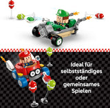 LEGO Mario Kart - Baby Mario vs. Baby Luigi Nintendo Samlarfigurer 2 Byggbara Speedmen-leksakspresent för pojkar, flickor och spelare från 8 år och uppåt Äventyrsleksak 72034 Byggset Besuche den LEGO-Store