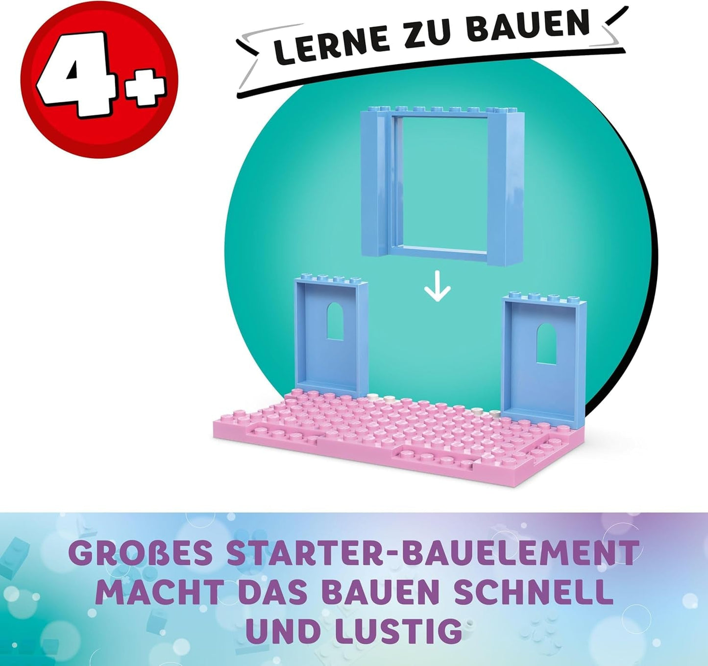 LEGO 4+ Gabbys dockhus Gabbys lilla kisseöron Låtsaslek Djurset Barnleksak med rutschkana och figurer Present till flickor och pojkar Kreativ leksak 10796 Byggset Beuche den LEGO-Store