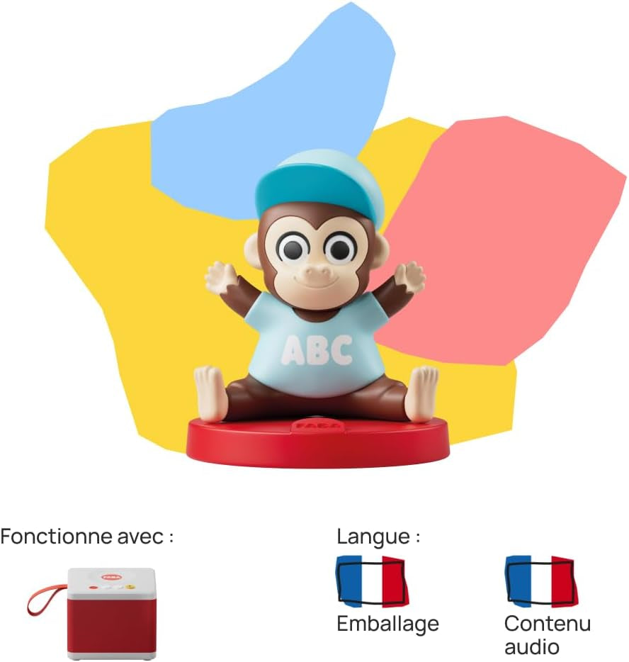 Ljudfigur, Master Gorilla och hans texter, musik, sånger och ljud, barn 2-4 år, fransk version Jucarii Bebe Naty Shop