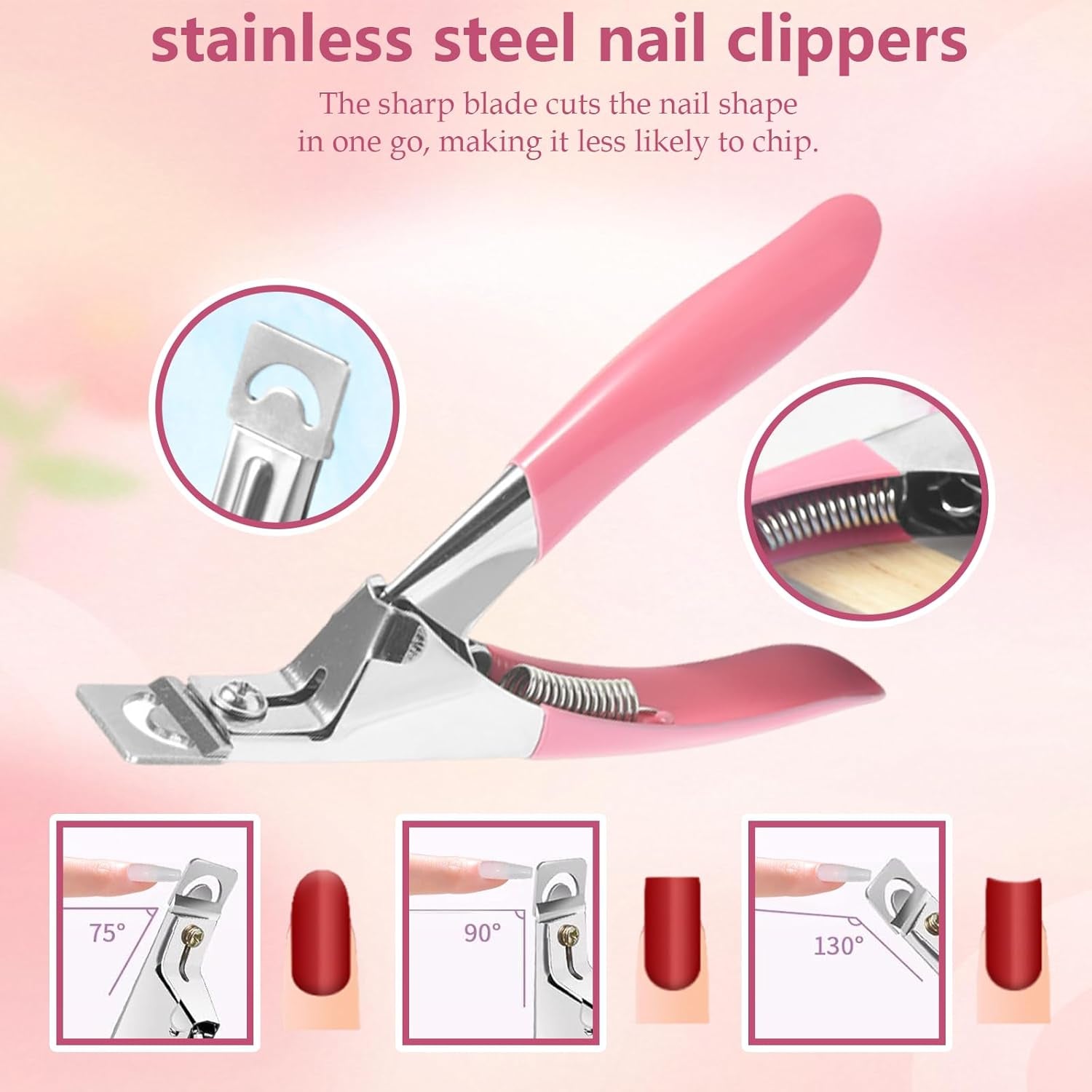 288 Dual Nail Forms Set, Dual Shape Nail Art Set, 12 Nail Extension Forms, Gel Nail Forms, Lämplig för nybörjare och manikyrister