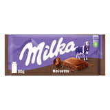 Milka Noisette – alpin mjölkchoklad med delikat och krämig hasselnötsfyllning – 25 x 90g