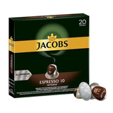 Kaffeekapseln Espresso Ristretto, Intensität 12 av 12, 10 x 20 Getränke & Kaffeekapseln Espresso Intenso, Intensität 10 av 12, 200 Nespresso®* kompatibel Kapseln, 10 x 20 Getränke