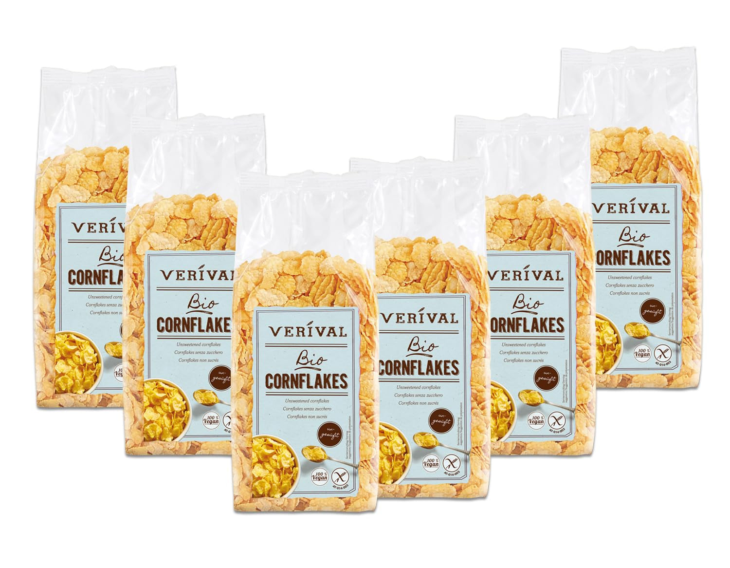 Verival Sockerfria Corn Flakes | 6x250g