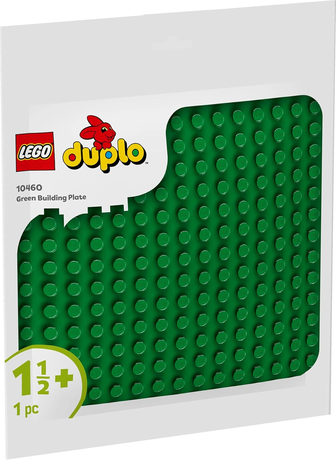 LEGO DUPLO byggskiva i grönt, Byggleksak för småbarn från 18 månader, För att visa modeller, Låter förskolebarn bygga kreativt och leka fantasifullt, Pedagogisk leksak 10460 Byggset Besuche den LEGO-Store